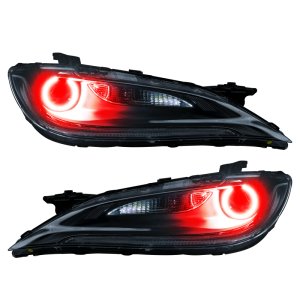 Chrysler 300 Headlight Halo Kit - ORACLE Lighting - LED Halo - Red - `15-`17
